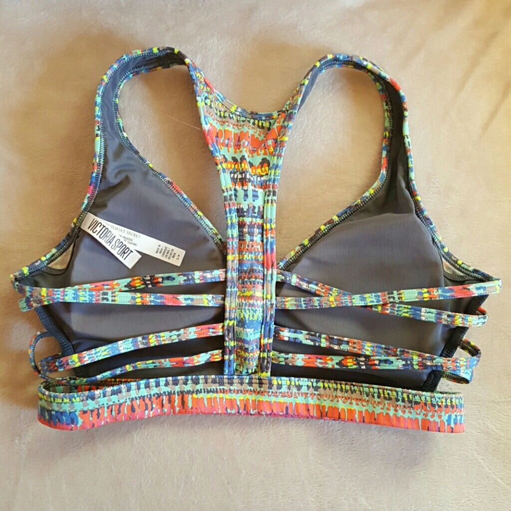 Victoria's Secret striped sports bra - Picture 2 of 3